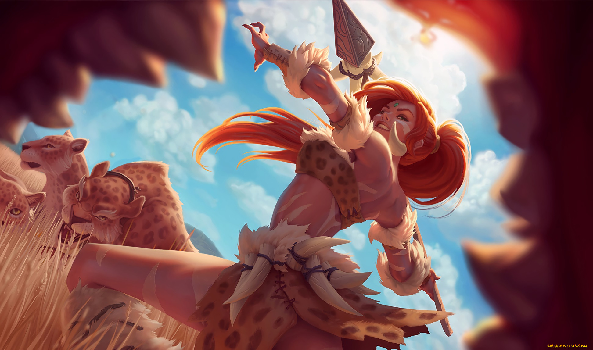  , league of legends, , nidalee